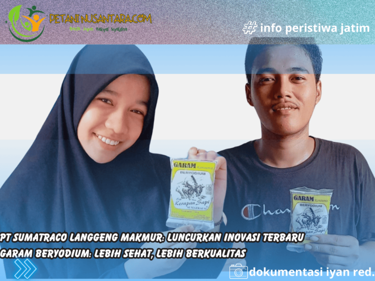 PT.Sumatraco Langgeng Makmur Luncurkan Inovasi Terbaru Garam Beryodium: Lebih Sehat, Lebih Berkualitas