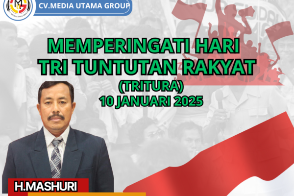 Selamat Hari Tritura! CV. Media Utama Group Apresiasi Peran Sejarah dalam Perkembangan Bangsa