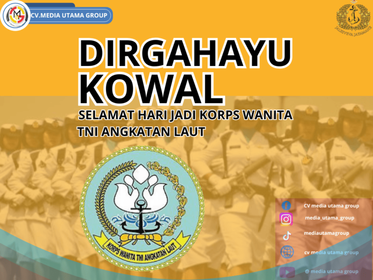 Selamat Hari Korps Wanita TNI AL ke-62 dari CV. Media Utama Group: Penghargaan untuk Dedikasi