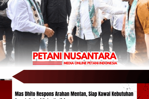 Mas Dhito Respons Arahan Mentan, Siap Kawal Kebutuhan Pupuk Petani Tebu Kediri