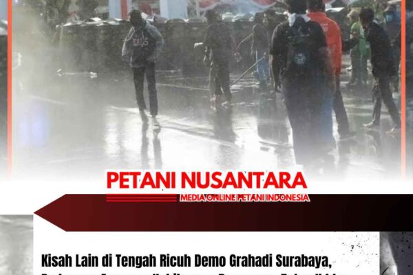 Kisah Lain di Tengah Ricuh Demo Grahadi Surabaya, Pedagang Asongan Kehilangan Dagangan: Tetap Ikhlas