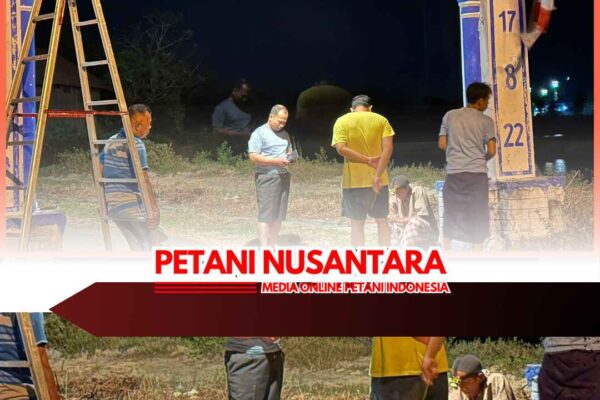 Gotong Royong Warga Perum Puri Matahari, Akses Masuk Kini Lebih Terang dan Aman