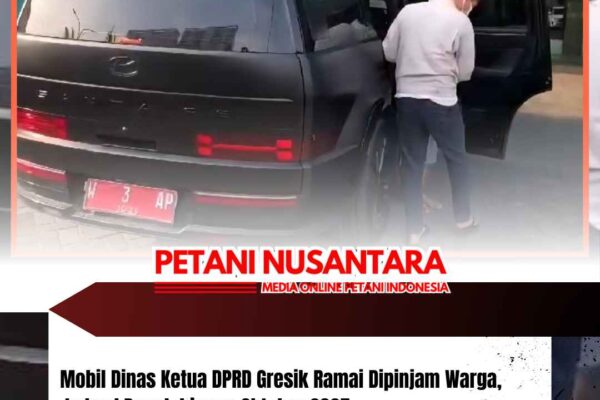 Mobil Dinas Ketua DPRD Gresik Ramai Dipinjam Warga, Jadwal Penuh hingga Oktober 2025